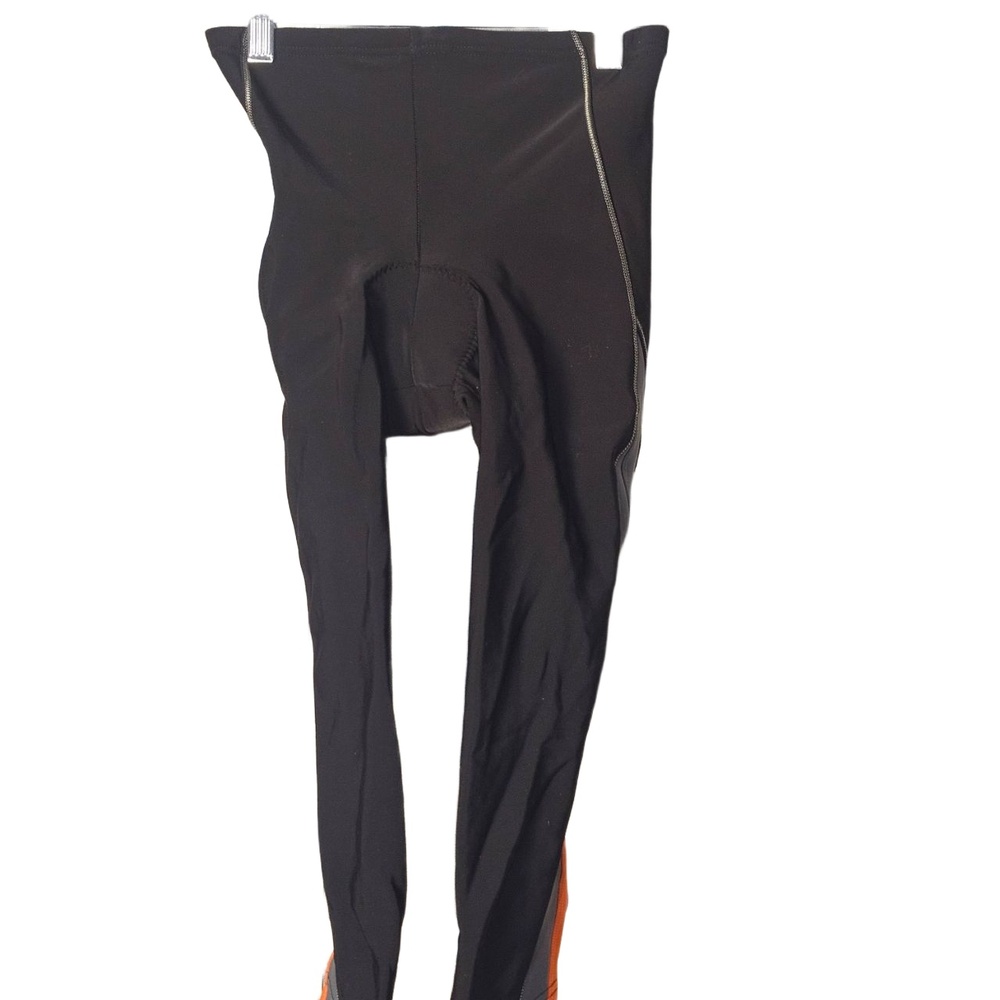 Etxeondo Womens‎ Black Gray Orange Cycling Pants Small